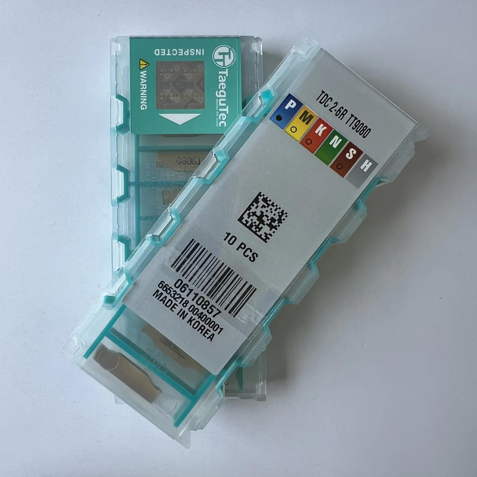 

TDC2-6R TT9080 / Industrial indexable Carbide Inserts 10 Pcs