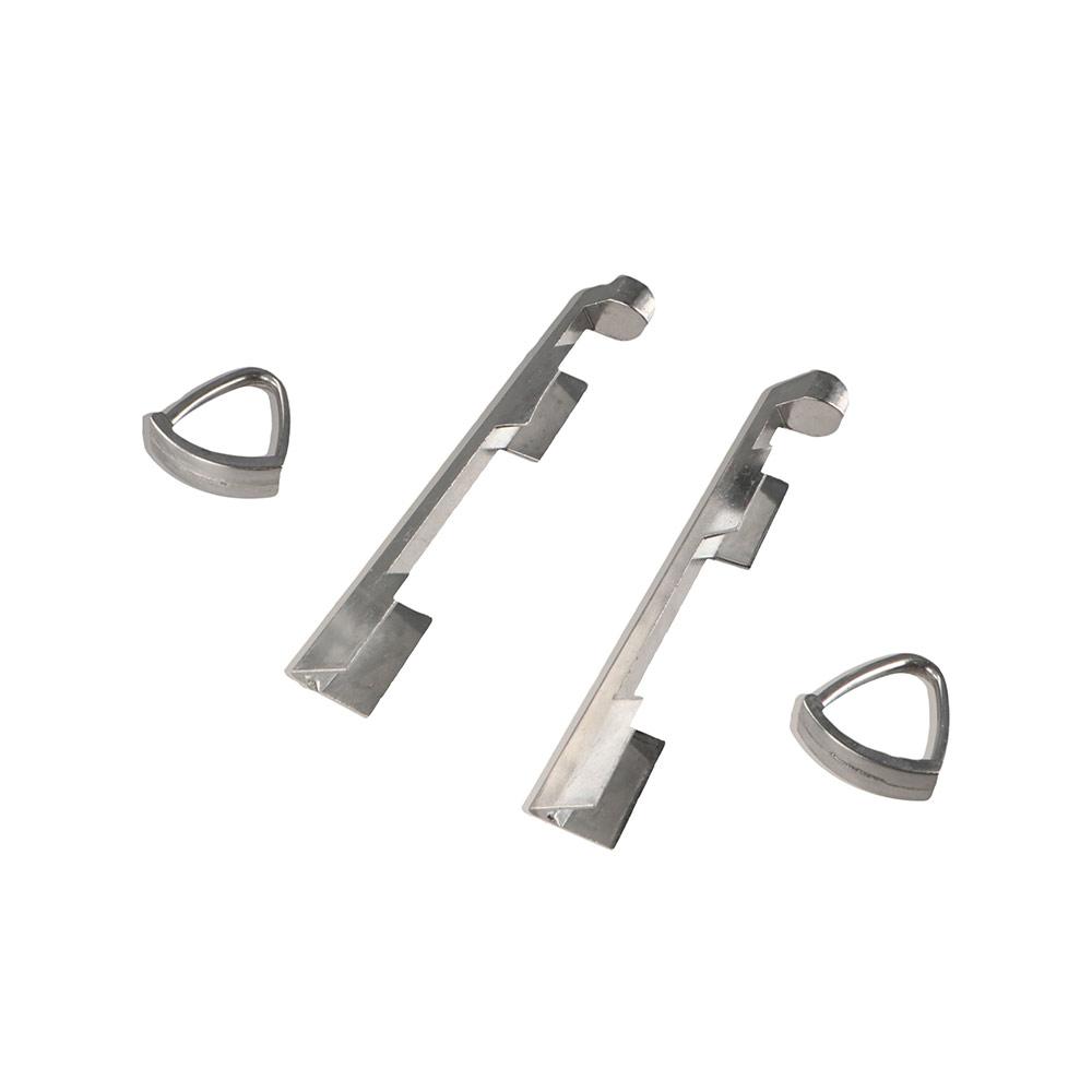 Aluminum Alloy Pool Cue Tip Clamp Replacement Repair Tools Billiard Cue End Fixer Fixing Ferrule Useful Billiard Stick Clamps