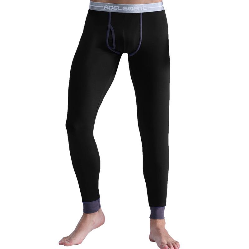 

Мужские облегающие термолеггинсы со средней посадкой для осени и зимы