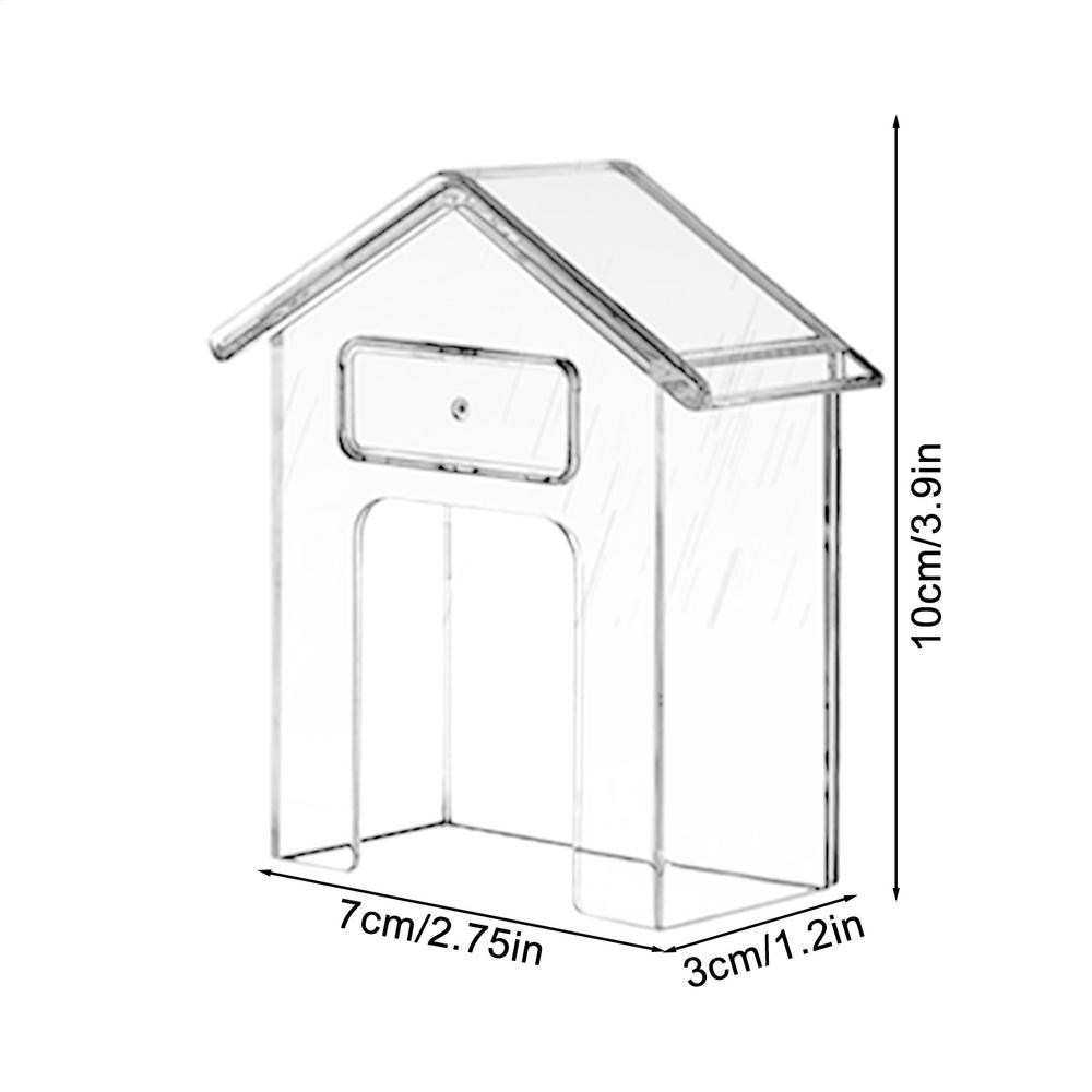 

Smart Home Wireless Doorbell Rain Cover Waterproof Cover Doorbell Ring Chime Button Transparent Home Waterproof Shells