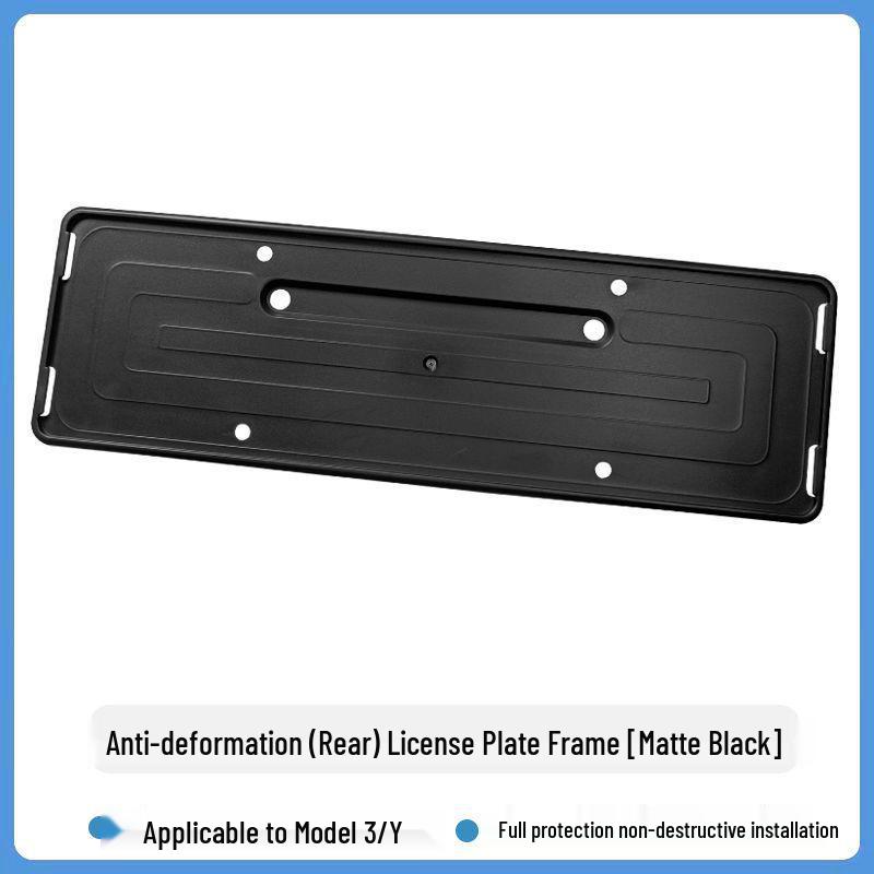 Tesla Model Y/3 License Plate Holder Decorative Frame Accessory