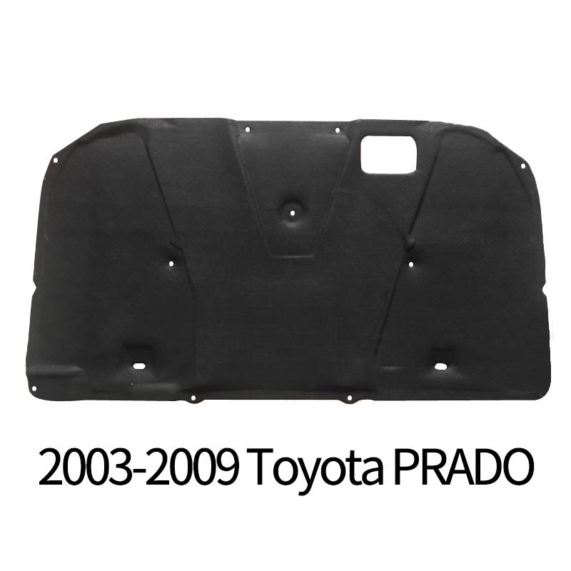 Car Hood Engine Sound ulation Pad For Toyota PRADO 2700 2003- Cotton Soundproof Cover Thermal Heat Mat Accessories