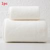 Home Spa Coral Fleece Bath Towel Set With Fast Drying Absorbent For Family Use