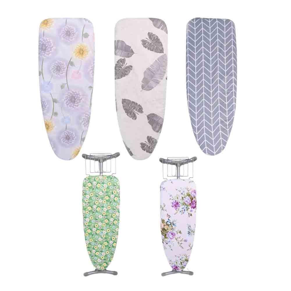 Extra Wide Banana Leaf Ironing Board Replacement Cover 147x48cm Reusable
