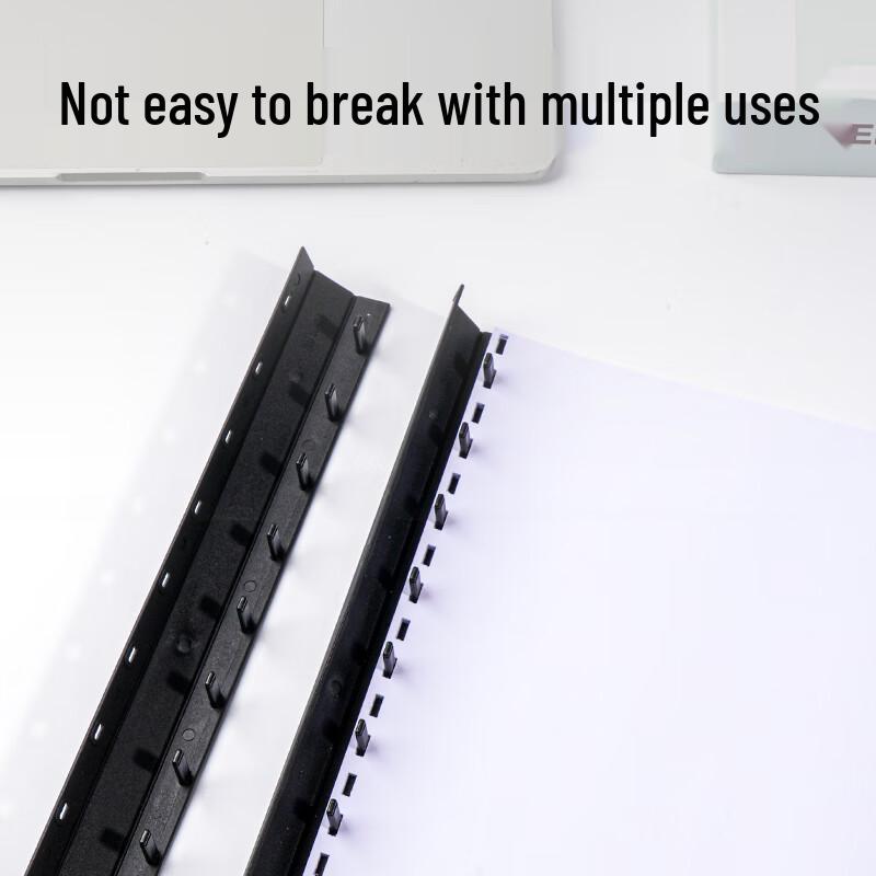 Deli 10-Hole Binding Strips CN plug (adapter included)