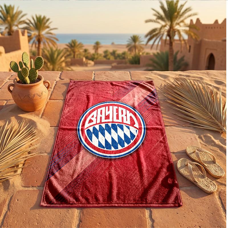 Bayern Munich Theme Beach Towel Soft Quick?dry Towel For Summer Beach Vacation Swimming
