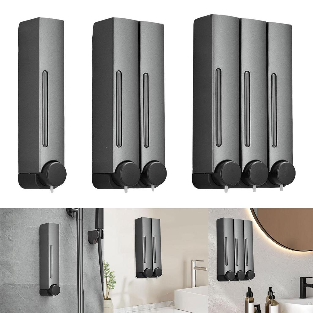 of Shower Dispenser Wall Control Practical Hands Container Space for Toilet