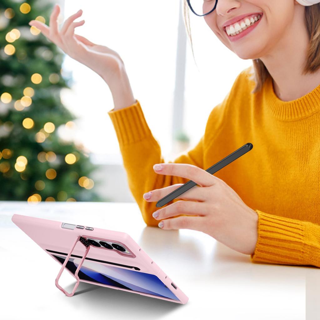 Applicable to Samsung Z fold1ultra magnetic lens holder with pen slot fold1/1 shell film integrated