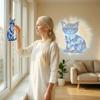 2D Acrylic Blue Light Catcher Decorative Pendant