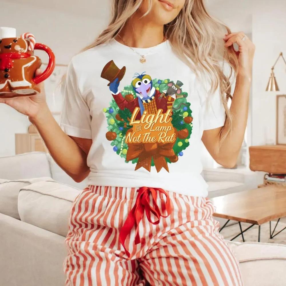 Muppets Christmas Carol Light The Lamp Not A Mouse TShirt Christmas Family Gift I Came To Tell Stories for Food
