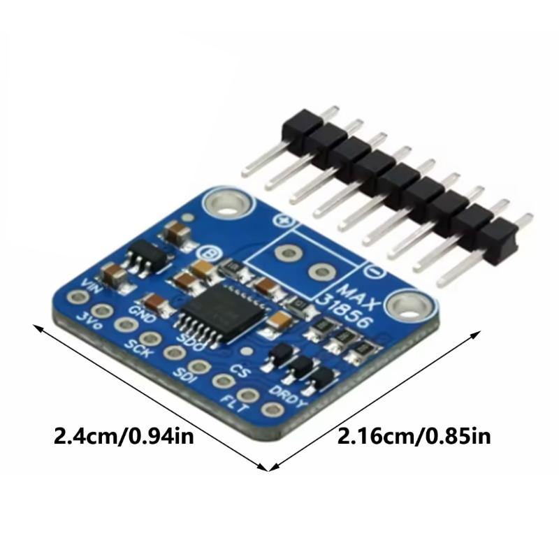 Multiple Type MAX31856 Thermocouple Breakouts Board Featuring 0.5℃ Accuracy And 8KV ESD Protections For Maker Projects