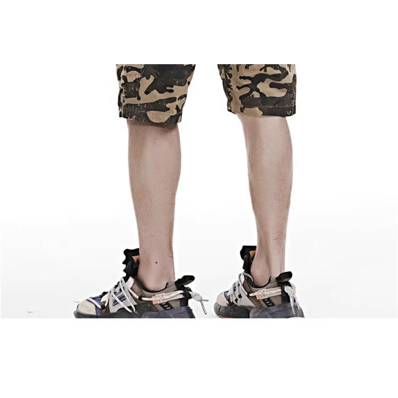 Neue Sommer Herren Camouflage Baumwolle Cargo Shorts Mode Multi-Tasche Casual Kurze Hosen Lose Große Größe Bequeme Shorts Männer