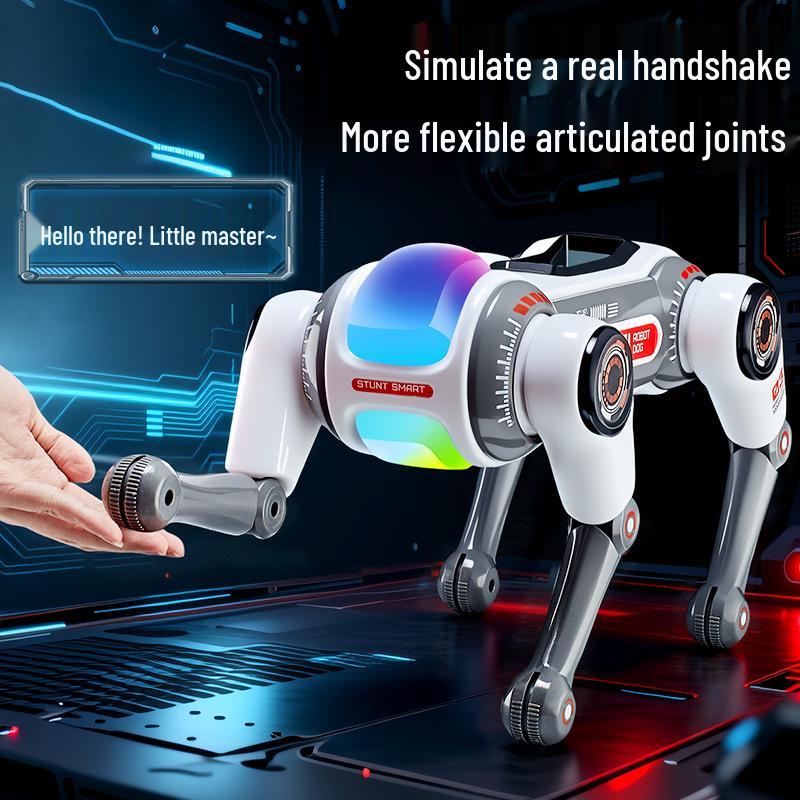 Yushu Bionic AI Robot Dog: Intelligent Remote-Controlled Pet with Somersault Ability