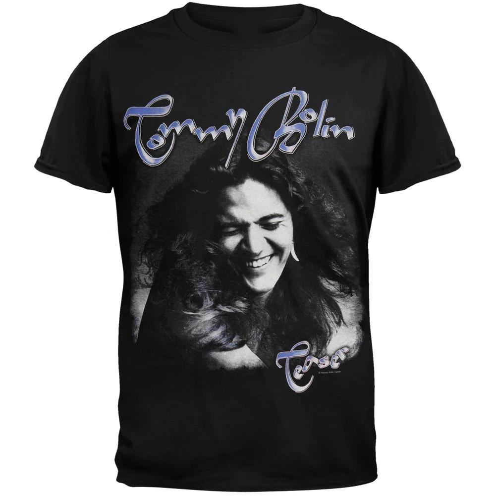 

Collection Tommy Bolin Cotton Gift For Fan Black S-2345XL Unisex T-Shirt Mens Womens Tees Top Tops Tee 4XL