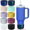 Mermaid Silicone Boot Wear Resistant Bottom Cover Anti-Slip Water Bottle Boot Sleeve for Stanley 40oz Cup Accessories