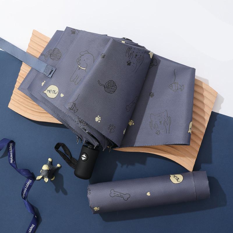 Sunshade Umbrella Cats,dogs,parrots,cute Pets,umbrellas UV Sunscreen Folding Umbrella Portable Outdoor Travel Tools