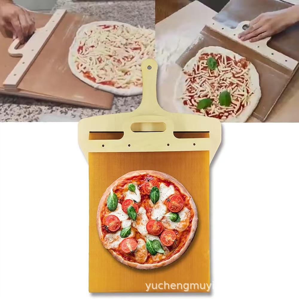 Foldable Wooden Pizza Peel & Transfer Board for Baking