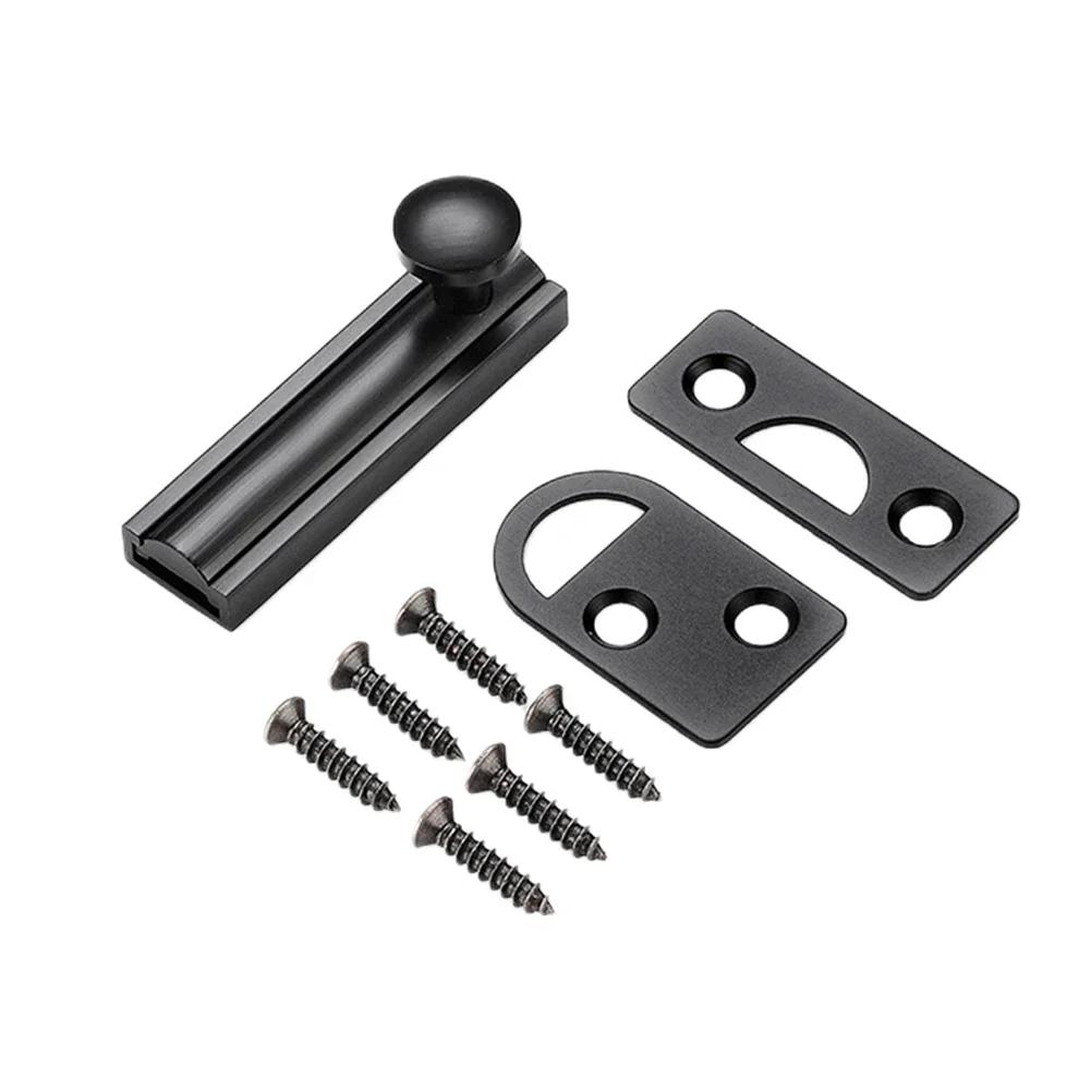 

Задвижка для амбара, защелка для двери, латунный замок для ванной комнаты, фурнитура для безопасности дома с винтом, противоугонная задвижка для окон, раздвижные болты, защелка