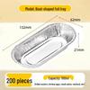 boat-shaped, 200 pack