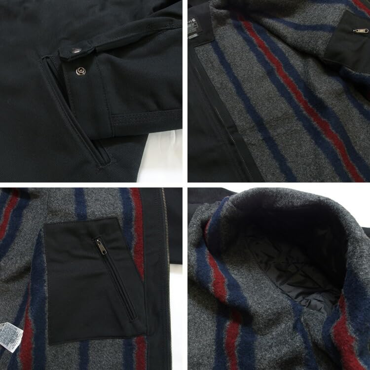 Carhartt Detroit Relaxed Popolare Tela di Cotone Modello USA M Giacca, Vestibilità, Classica, Tessuto, Capospalla da Uomo, [103828], C.BROWN [Usato]