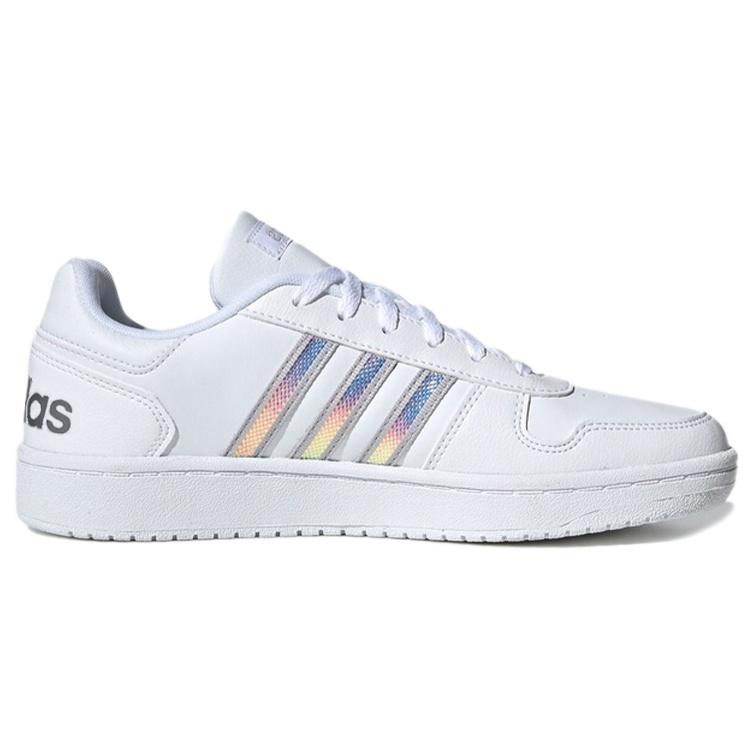 (WMNS) adidas Hoops 2.0 'White Silver' Women's FW3535