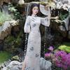 2025 Modern Chinese Big Sleeve Qipao: Elegant Retro-Inspired Daily Wear for Young Women