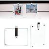 2Pcs Car Picture Holder, Acrylic Magnetic Visor Photo Clip, Personalized Picture Frame, Horizontal Vertical Display, Decorate Your Car Visor Clip