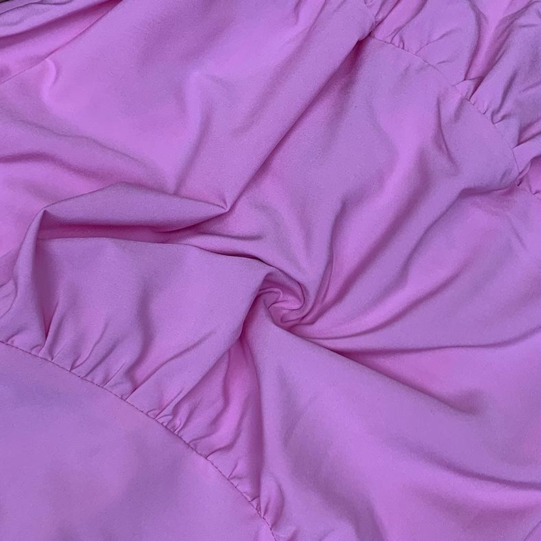 QICED Podzimní dámské módní temperamentní klopové dlouhé šaty s dlouhým rukávem a ležérní střední délky