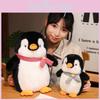 Plush Penguin Soft Doll With Scarf Design For Kids Bedroom Decor And Playtime