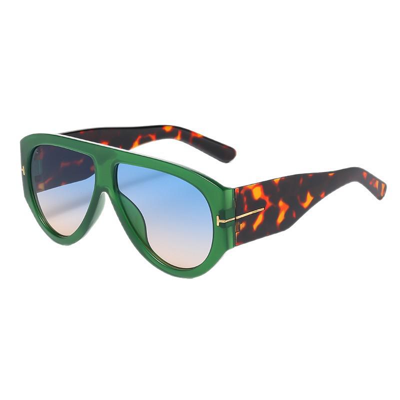 High-End Retro Europäisch-Amerikanische Flieger Sonnenbrille mit UV-Schutz für Damen