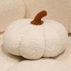 Modern Irregular Pumpkin Plush Cushion for Home & Bedroom Decor