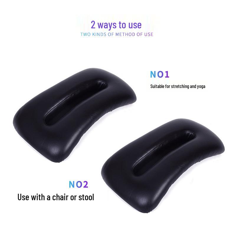 Portable AB Mat Sit-up & Yoga Pad - Abdominal & Back Muscle Trainer