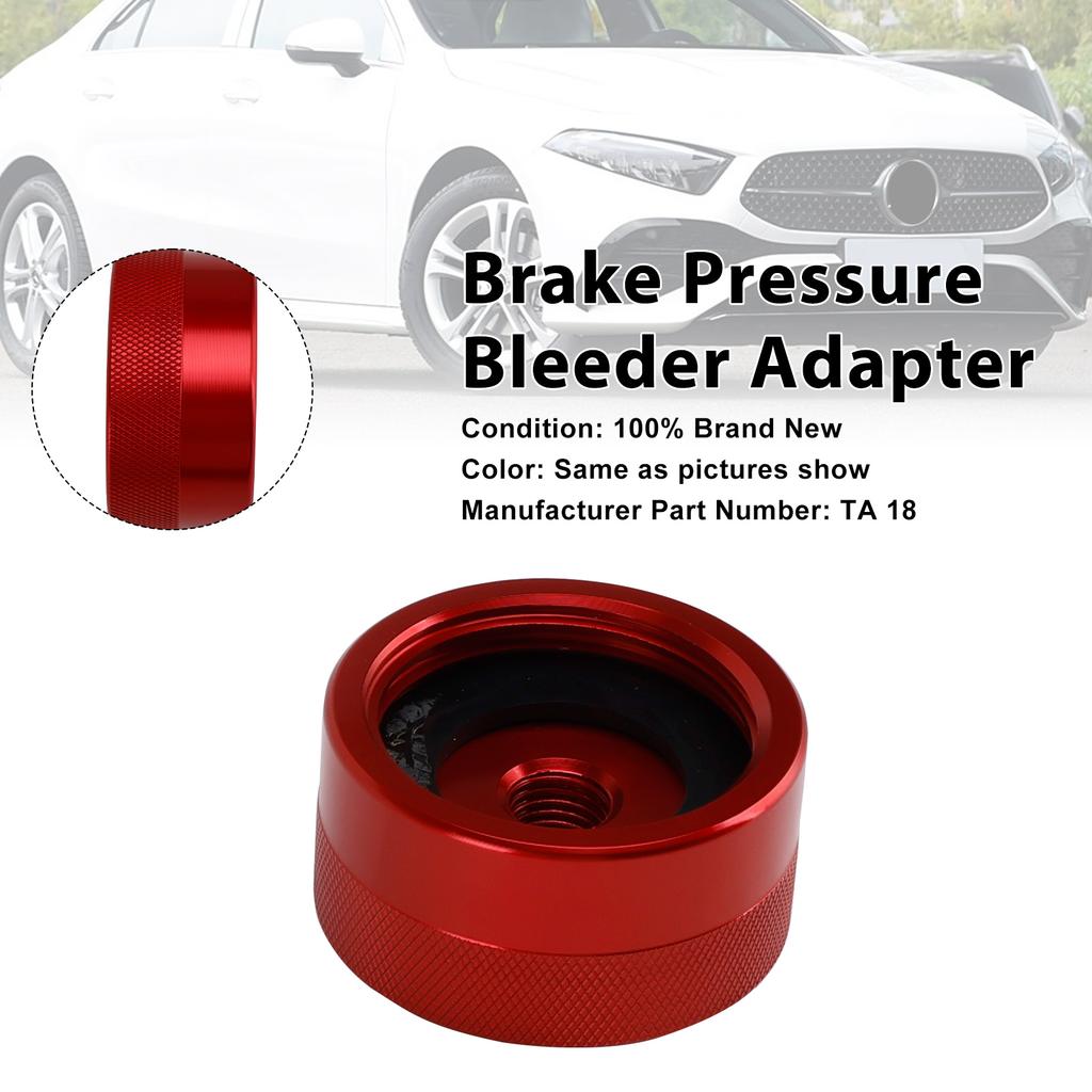 Specialty Tool Brake Pressure Bleeder Adapter TA18 Fit Mercedes Benz