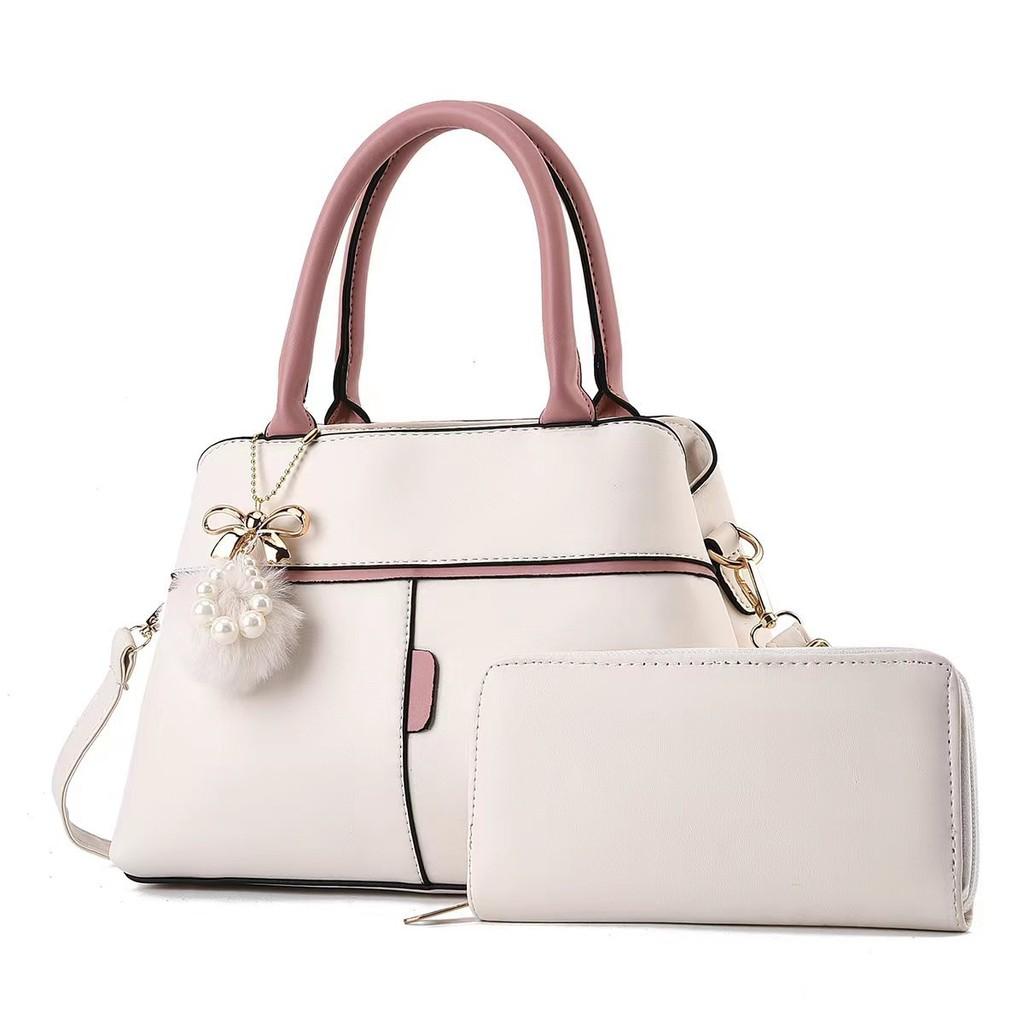 Stylish Colorful Patchwork Women's Bag For Moms Crossbody Fashionable Tote Handbag