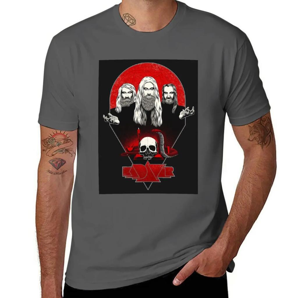 KADAVAR T-Shirt Vintage Clothes Summer Tops Kawaii Clothes Plus Size Tops Mens Graphic T-shirts