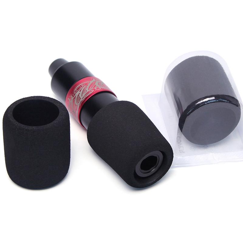 5 Pcs Professional Anti Slip Memory Foam Disposable Tattoo Grip Cover Tattoo Machine Pen Cover Tool Sponge Tattoo Accessory