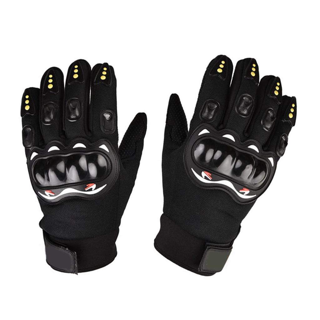 Motorradhandschuhe Atmungsaktiv Rutschfest Vollfinger Touchscreen Motorradhandschuhe für Outdoor