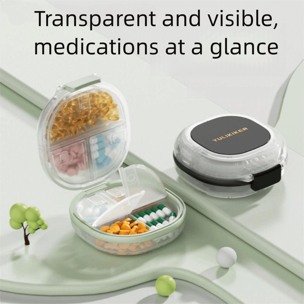 7 Compartments Pill Storage Box Pill Case Portable Medicine Organizer New Pill Dispenser  Travel