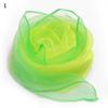 60x60CM Elegant Gradient Color Silk Scarf Women Luxury Small Square Scarf Summer Brand Performance Props Dancing Beach Scarves