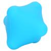 Pelota Masajeadora Relajante Muscular de Mano de Silicona Alivio del Dolor Cuello Pie Ejercicio Pelota FasciaAzul
