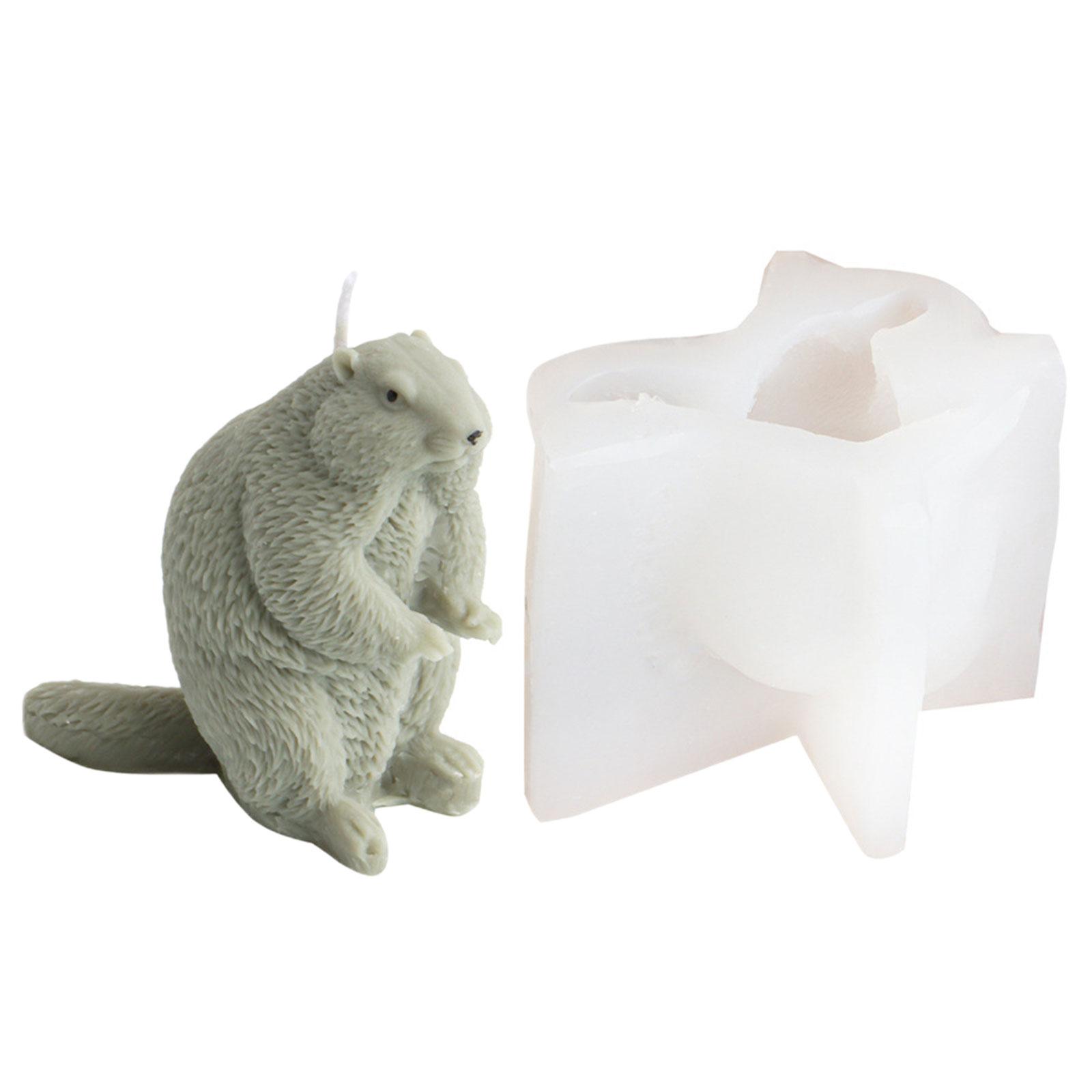 

Fashionable Creative Crafting Hedgehog Candle Stand Sturdy Silicone Mold Fashion Accessory for Artistics Home Accent D