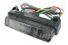 STR8 Mini LED Tail Light with Turn Signals, Black, Universal (E)