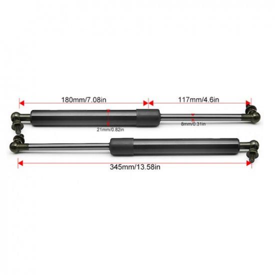 For Nissan Navara NP300 D22 D23 Front Hood Lift Support Gas Spring Struts 2Pcs