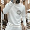 2025 Versatile Luxe Hoodie - Round Neck, Thick Velvet, Trendy Street Style, Autumn/Winter Long Sleeve