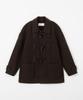 THEENDQUESTION Toggle Handmade Coat / Brown