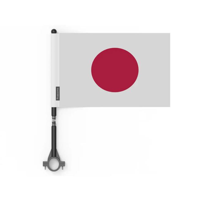 Drapeau - Japon - 50 pièces - 14 x 21 cm - Polyester - Impression recto/verso