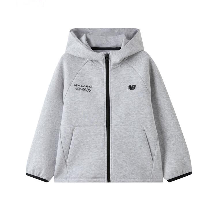 New Balance Kids Jackets Hooded Moderate 4DG16013-MGR 130