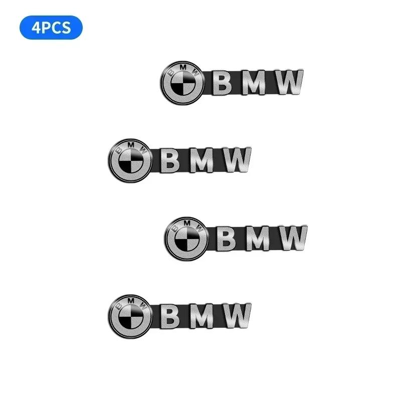 4 szt. dekoracja audio do samochodu 3D Aluminiowy Znak Godło Naklejki Dla BMW X1 X3 X5 X6 X7 Seria 1 3 5 6 7 G20 G30 G11 F15 F16 G01 G02 F48