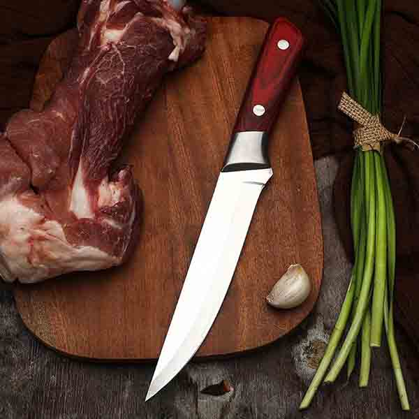 4 szt. Zestawy noży szefa kuchni Rzeźnia ze stali nierdzewnej Nóż do odkostniania Nóż rzeźniczy Ostry nóż do krojenia