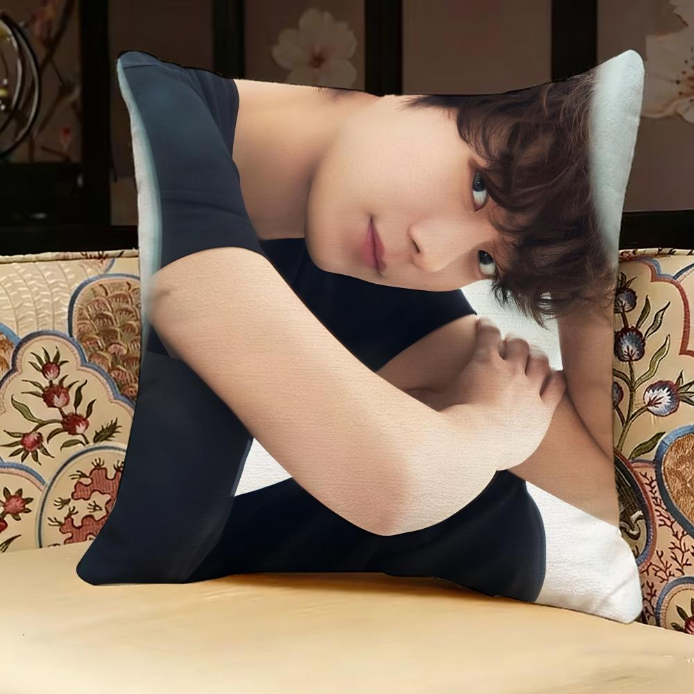 Kim YYoungDae Singer Pillow Case Pillowcase Doublesided Printed Sofa Cushion Bedroom Headboard Pillow